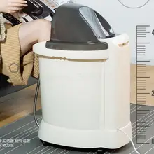 Ванна для ног, электрический массаж, постоянная температура, автоматический умывальник, выше икры, до колена, глубокая пена, бочка для ног