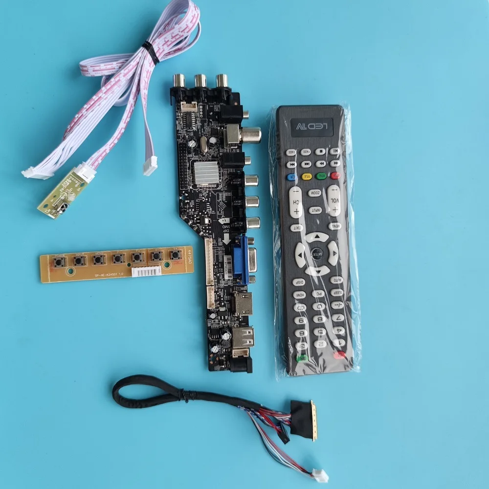 Комплект LP156WH2 TL 1366X768 40pin 15 6 &quotплата контроллера цифровой USB HDMI-совместимый VGA AV