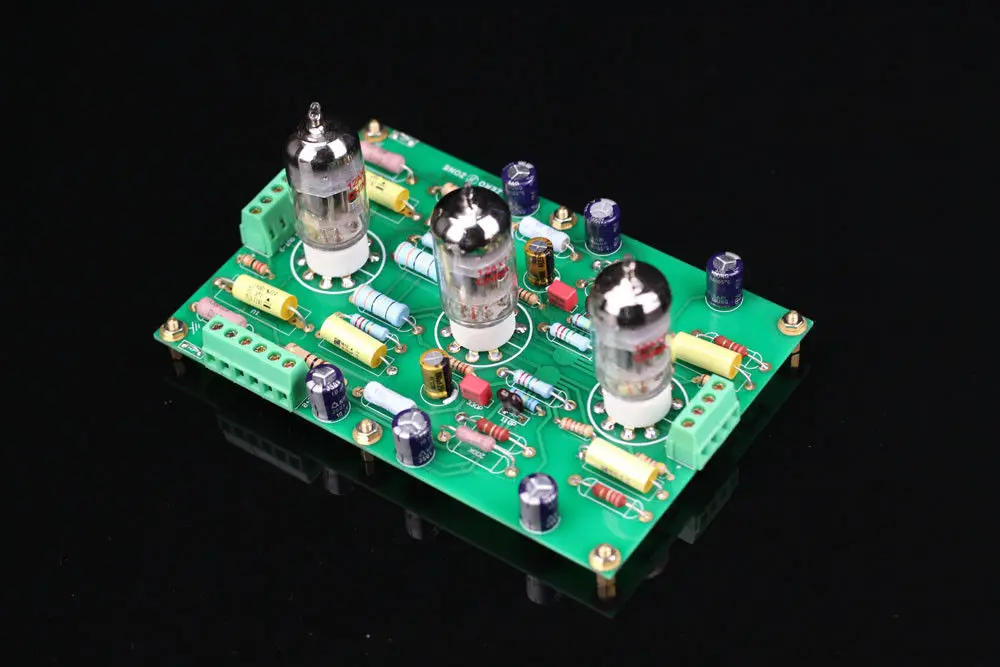 ZEROZONE собранная 12AX7 E834 RIAA MM трубка фонограф сценический усилитель панель на EAR834 L5