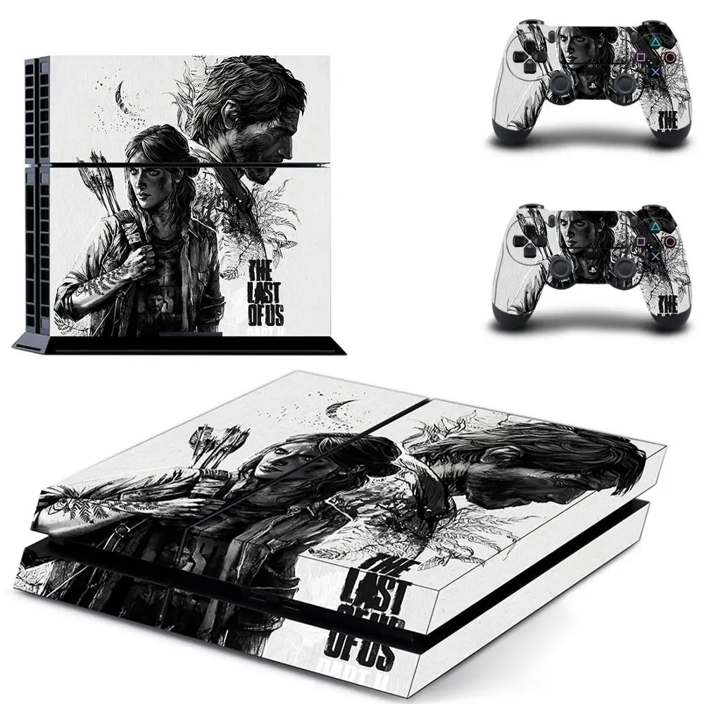 QPTM0427 Игра последний из нас полное покрытие PS4 стикер s Play станция 4 кожа Наклейка для playstation 4 PS4 консоль и контроллер кожи - Цвет: QPTM0427