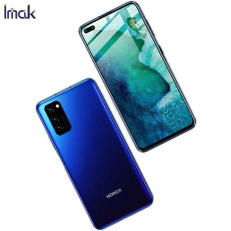 Imak Pro+ полноэкранная панель из клеевого закаленного стекла для huawei Honor View 30 Pro View 30 oleophobic