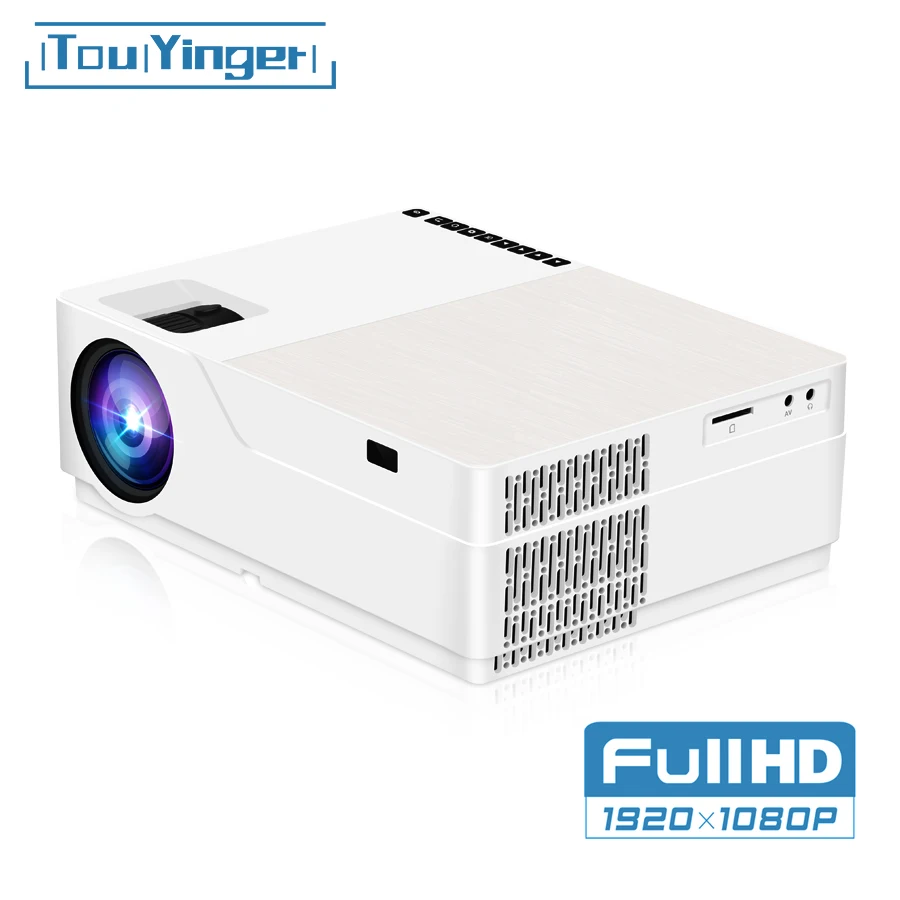 Проектор TouYinger M18 full HD 1080p 5500 люмен опция Android светодиодный Видеопроектор для