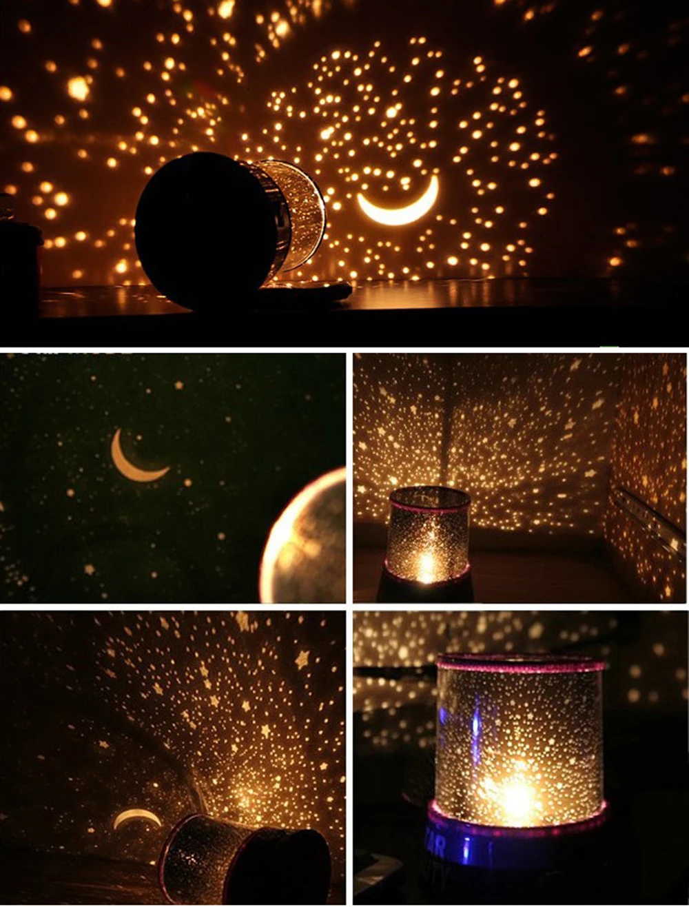 BRELONG Colorful Starry LED  Light Sky Star Lamp for Christmas