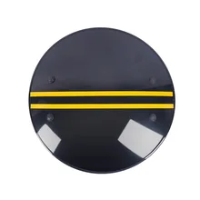 Bouclier rond de sécurité portable, équipement de sécurité, noir et vert, matériel de Protection pour PC, entraînement tactique, jeu d'auto-Protection