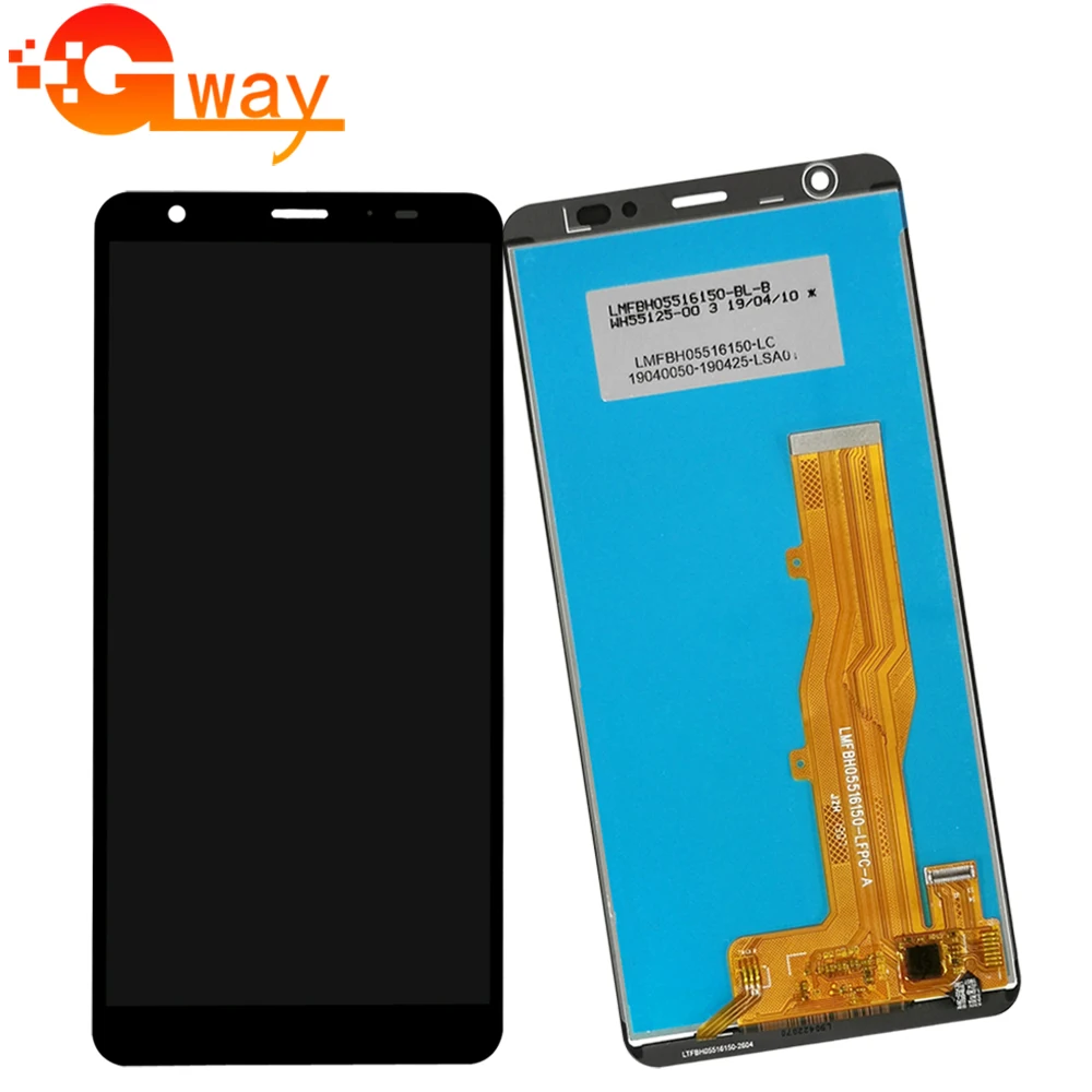 Черный 5,45 дюймов для zte Blade A5 ЖК-дисплей+ кодирующий преобразователь сенсорного экрана в сборе для zte A5 запасные части с инструментами