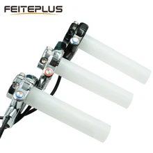 7/8 ''22 мм быстрая Поворотная поворотная ручка дроссельной заслонки рукоятки электрический велосипедный скутер руль рукоятка ускоритель с пусковой рупорный переключатель