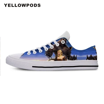 

Women's Flats Classic Canvas Shoes Brand Bear Character Cool BeautyPunk Rock Custom Logo Image Printing Mesh Breathable Shoes