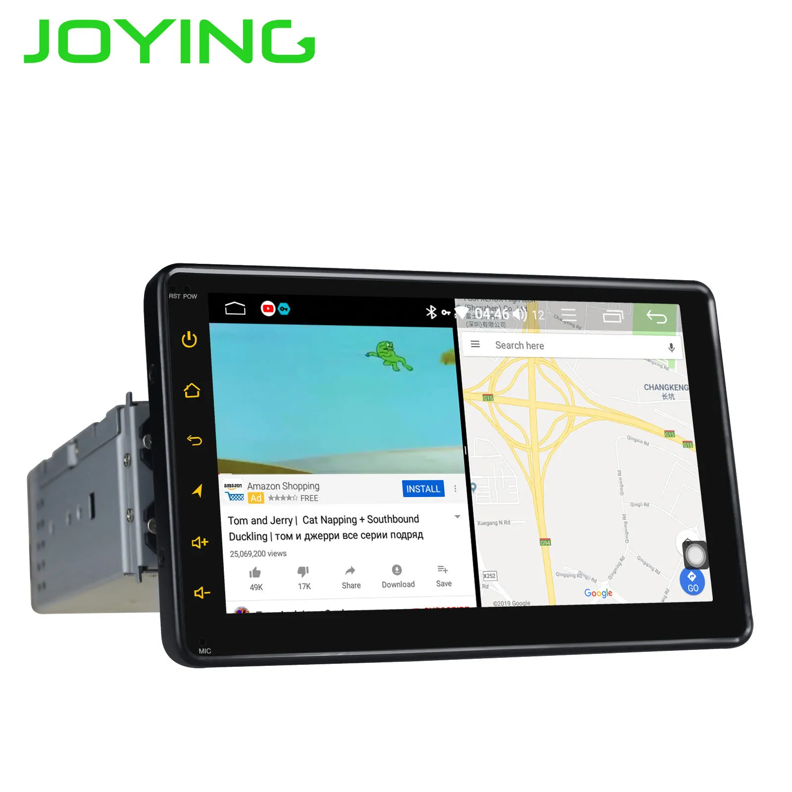 Sale 7" Head Unit Single Din Octa Core Android 8.1 Universal Car Radio Stereo Multimedia No DVD Player Built-in 4G Module DSP Carplay 3