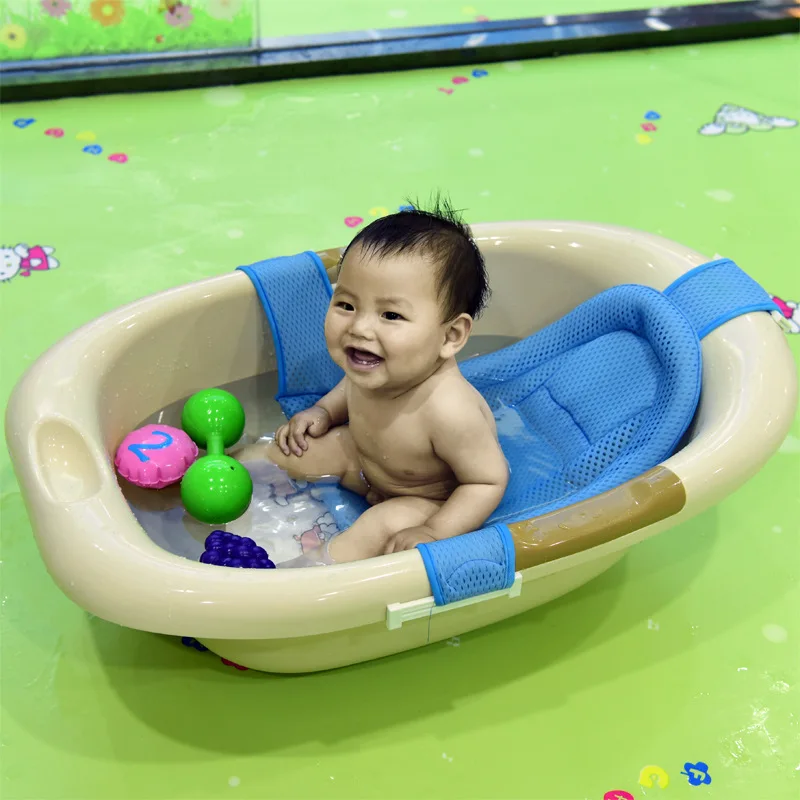 

Baby Bathtub Net Children Bath Baby Net Bed Bath Rack Sleeves Net Hammock Cellular Network Bath Mat