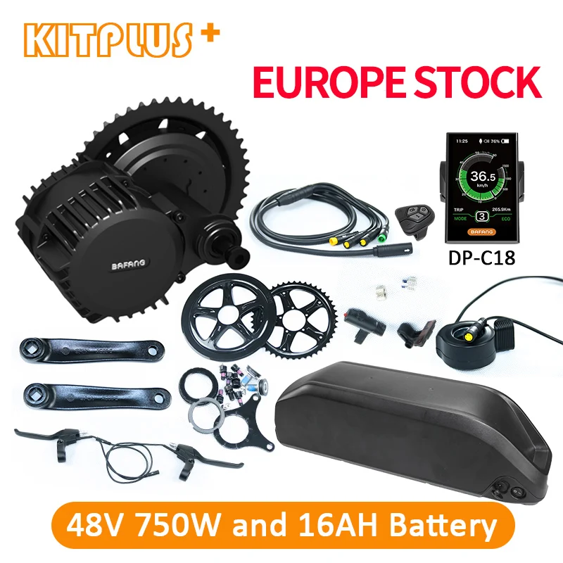 KITPLUS Bafang BBS02 750W 48V 8Fun Bici Elettrica Kit Motore Bicicletta A  Motore Elettrico Con Batteria 16AH 48V E Moto Kit di Conversione|Electric  Bicycle Motor| - AliExpress