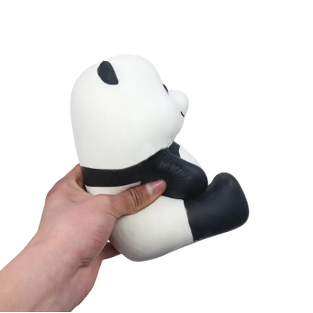 Stress Reliever Simulated Panda Slow Rising Kids Squeezable Toy decompression Slow rebound toy Funny Holiday Gift #C