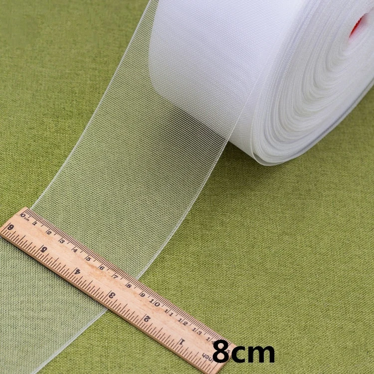 Curtain Accessories polyester 8cm padded curtain tape with holes and rings  the cloth belt for curtains eyelets rings grommets - AliExpress