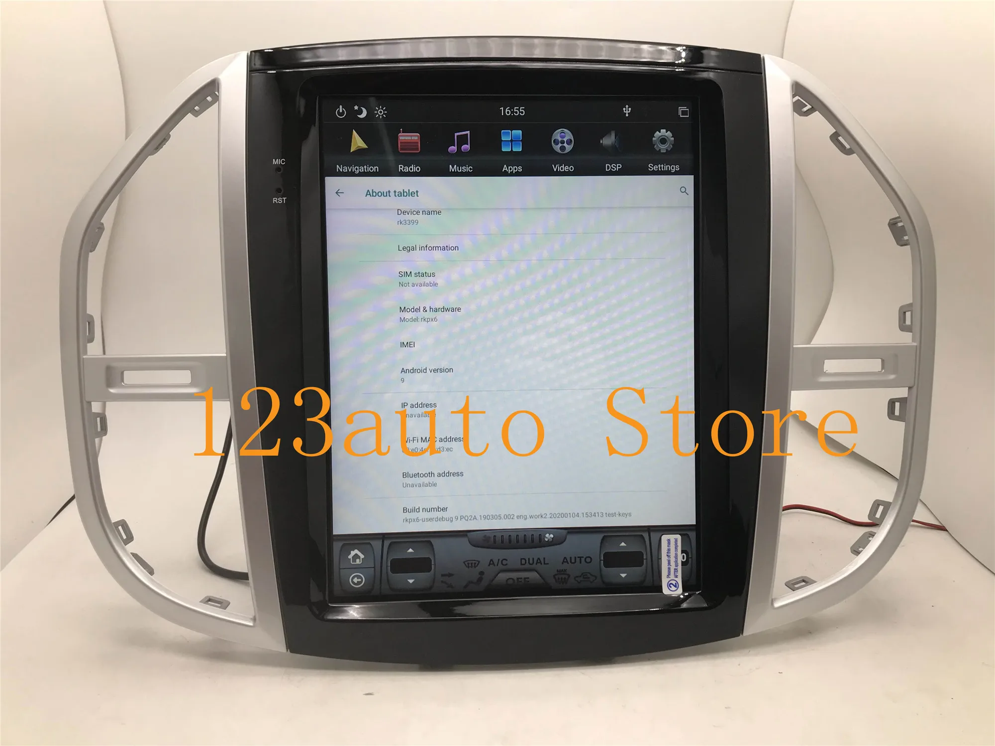 12 1 ''вертикальный автомобильный DVD плеер Tesla Style Android 9 0 GPS навигация радио для Benz