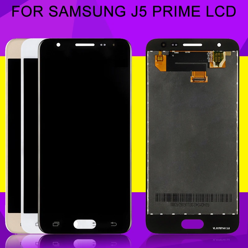 

HH Original G570 Lcd For Samsung Galaxy J5 Prime Display G570F/DS G570L G570S G570F Lcd Touch Screen Digitizer Assembly