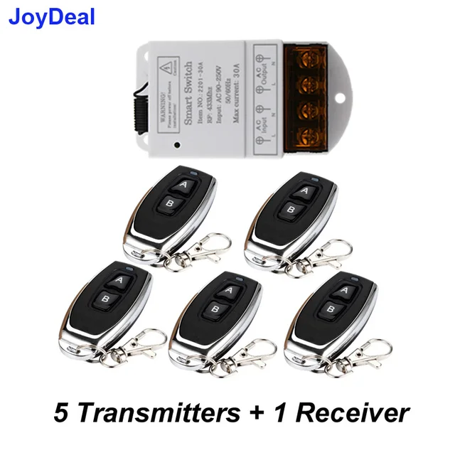 5 RC and 1 Receiver