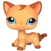 Лпс стоячки кошки Игрушки для кошек lps, редкие подставки, маленькие короткие волосы, котенок, розовый#2291, серый#5, черный#994,, коллекция фигурок для питомцев - Цвет: 1024