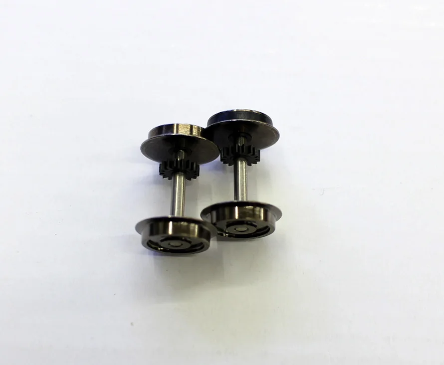 1:87  HO proportional train  wheel  Electric train model universal wheel accessories  6pcs/bag 5