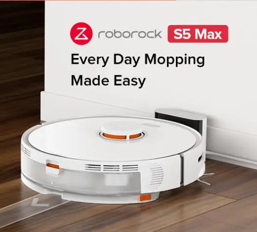 Робот пылесос 2020 глобальная версия Roborock S5 Max с Wi Fi и управлением через приложение