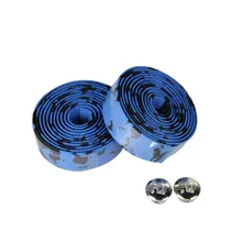 

Road Bike Bicycle Cork Handlebar Wrap Tapes Bar Plugs Cycling Sports Padded Set
