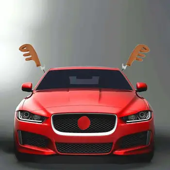 

Christmas Reindeer Antler Car Accessories Auto Ornament Car Interior Supplies Decoration