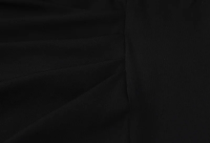 Conjuntos de Vestido Roupas para Mulheres Topo de Colheita e Saias Conjuntos de Correspondência Showmirror Elegante Preto Manga Longa Fenda Sexy 2 Peças Roupas 9 Computers & Electronics