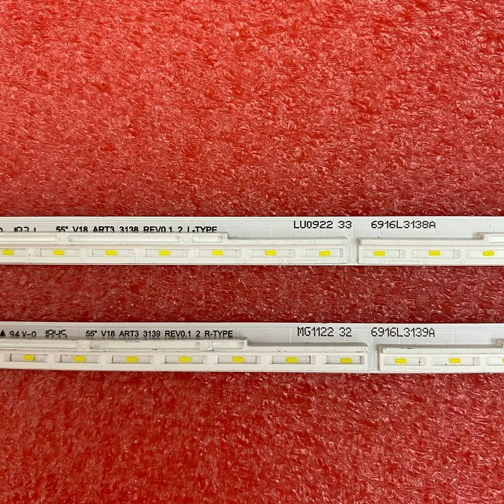 Peças-luz de Fundo Led para lg 55sk8000 55sk800pua 55sk800plb 55uk7550 55uk7550pla Lc550eqh fl m1 2 - Image 3