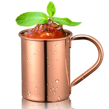 

Moscow Mule Copper Mug 13.5 Oz HANDCRAFTED Copper Cups For Coffee, Wine, Cocktails, Ice Cream
