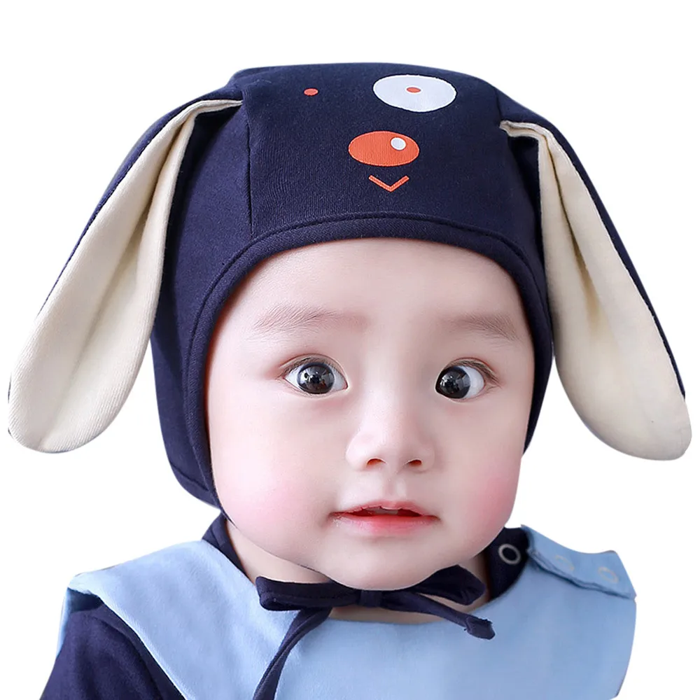 Baby cute puppy Ears Hat Infant Toddler Autumn Winter Caps for Children Baby Hats Accessories Photography Props