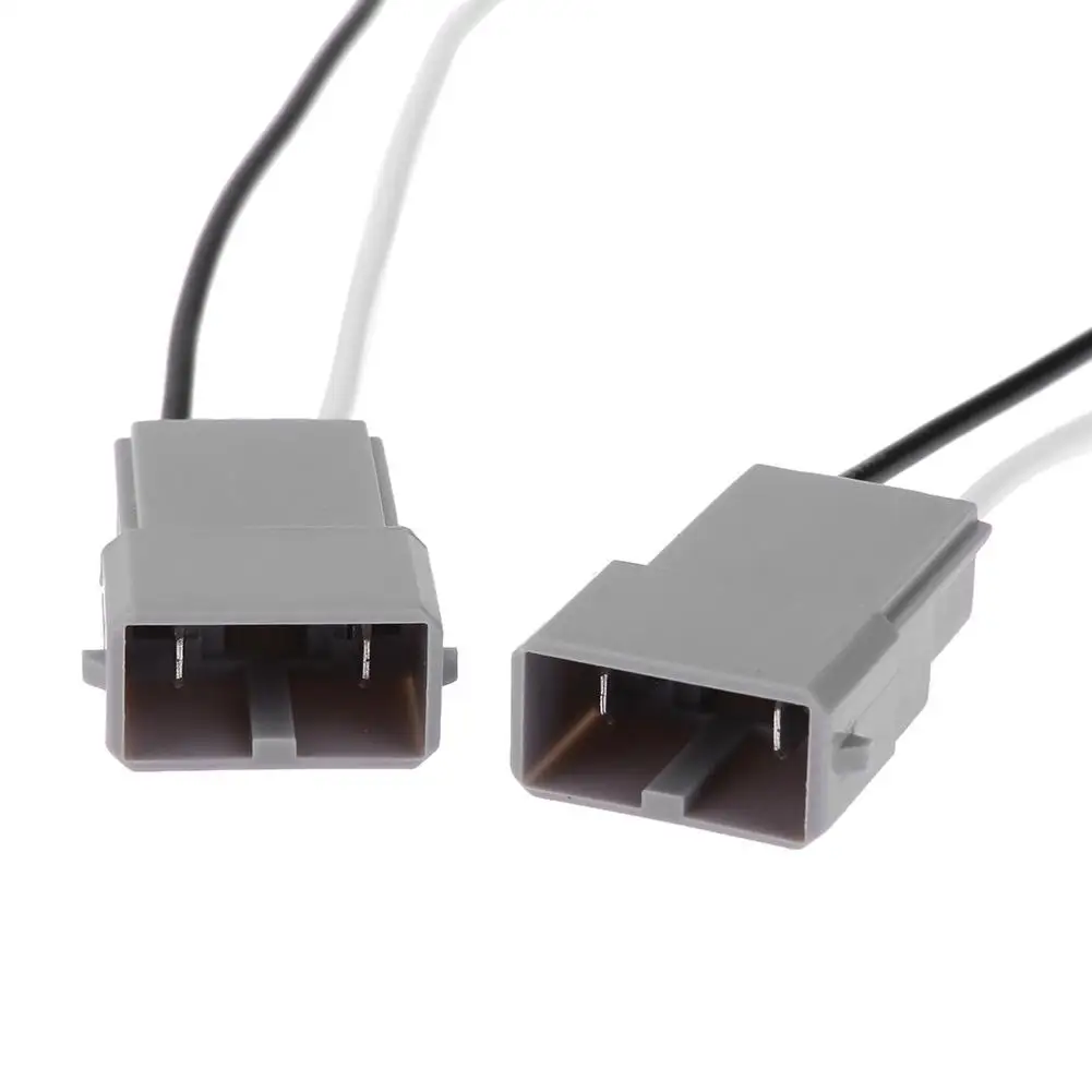 Qiilu Cablaggio Altoparlante Portiera Auto: 1 Paio Adattatore 12V 3A 10W Con Spina, Plug And Play - 2