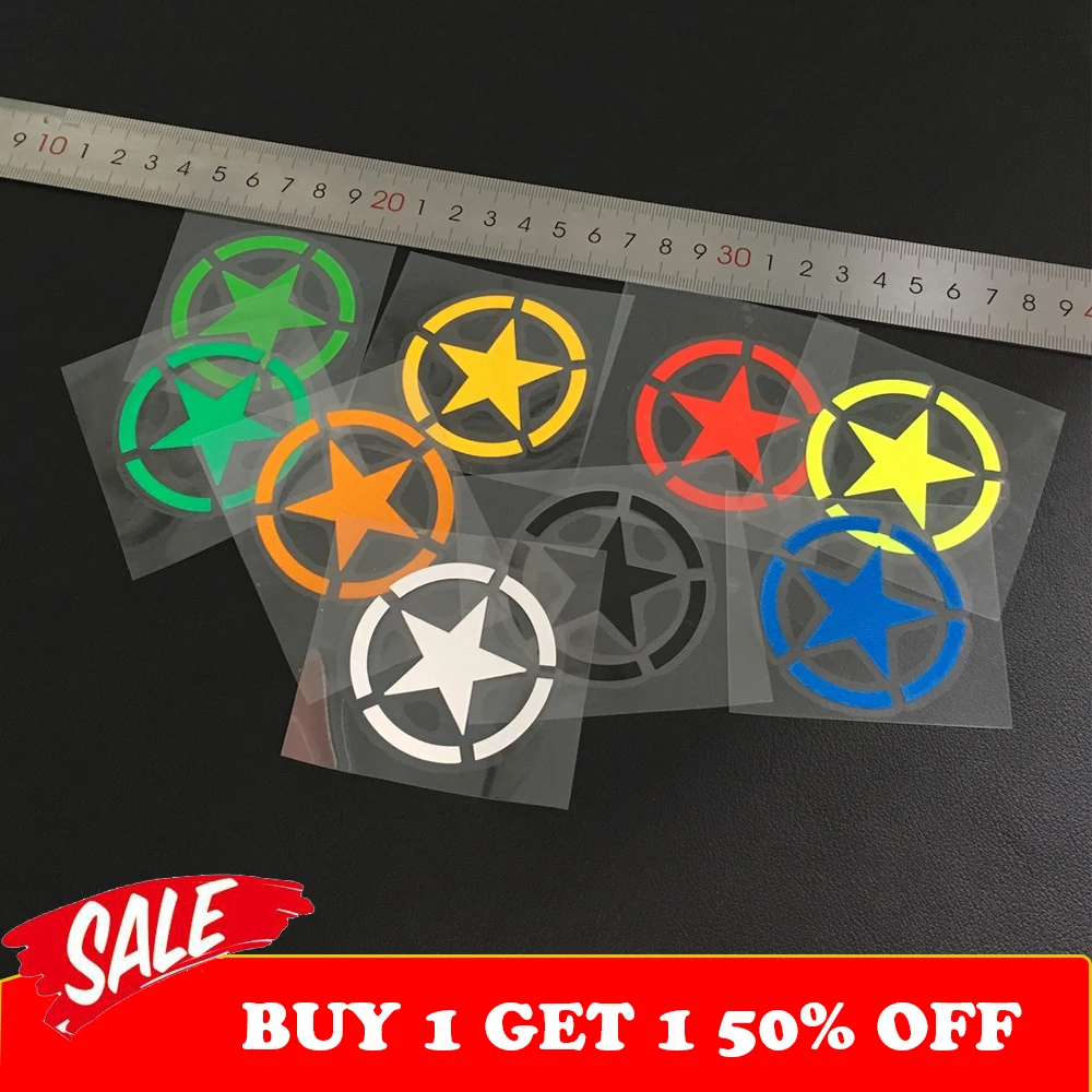 Reflective Army Stars Motorcycle Safety Stickers for YAMAHA TRophy SE TT 600 FZR 600R 400 RR RRSP FZ600 TRX850 | Автомобили и