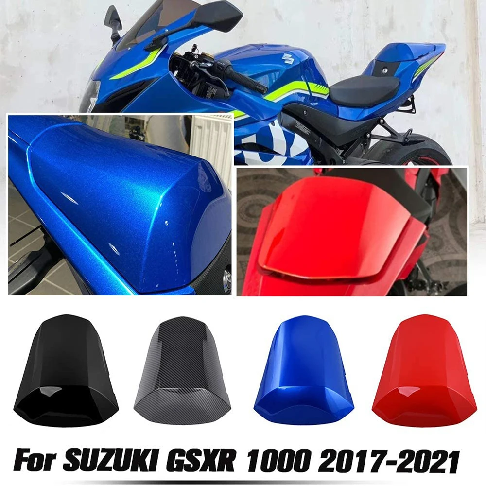 2017 2018 SUZUKI GSXR GSX-R 1000 OEM GLOSS BLACK REAR PASSENGER SOLO SEAT COWL