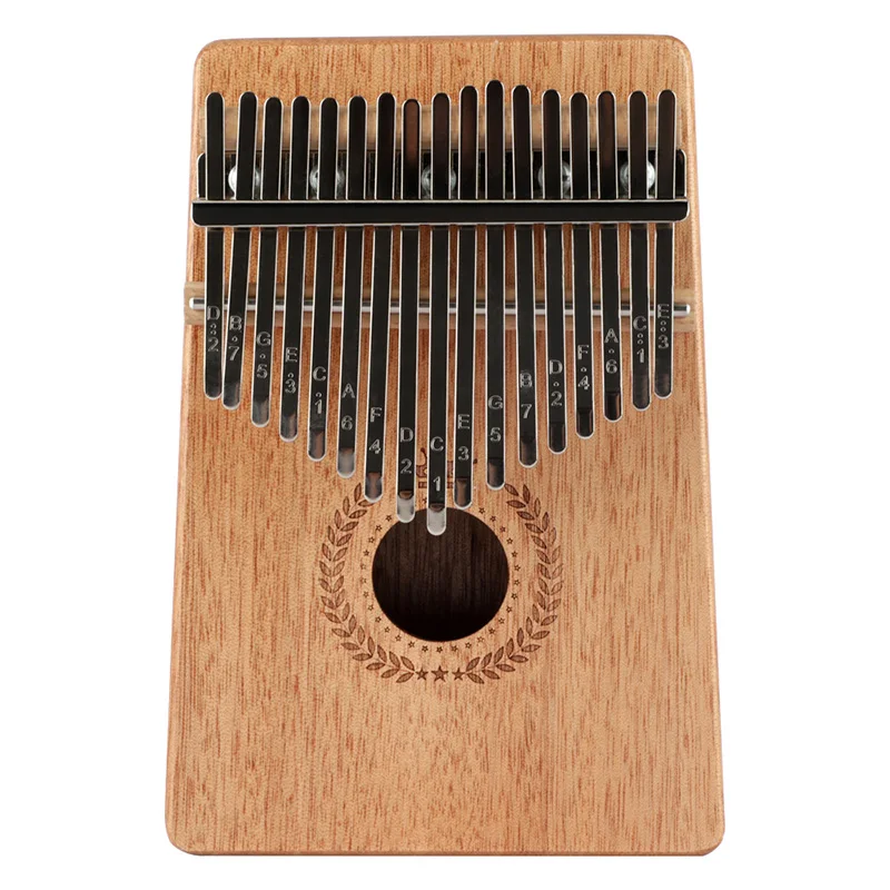 

17 Key Kalimba Thumb Piano Finger Sanza Mbira High-Quality Mahogany Wood Body Keyboard Musical Instrument for Kids Beginner Gift