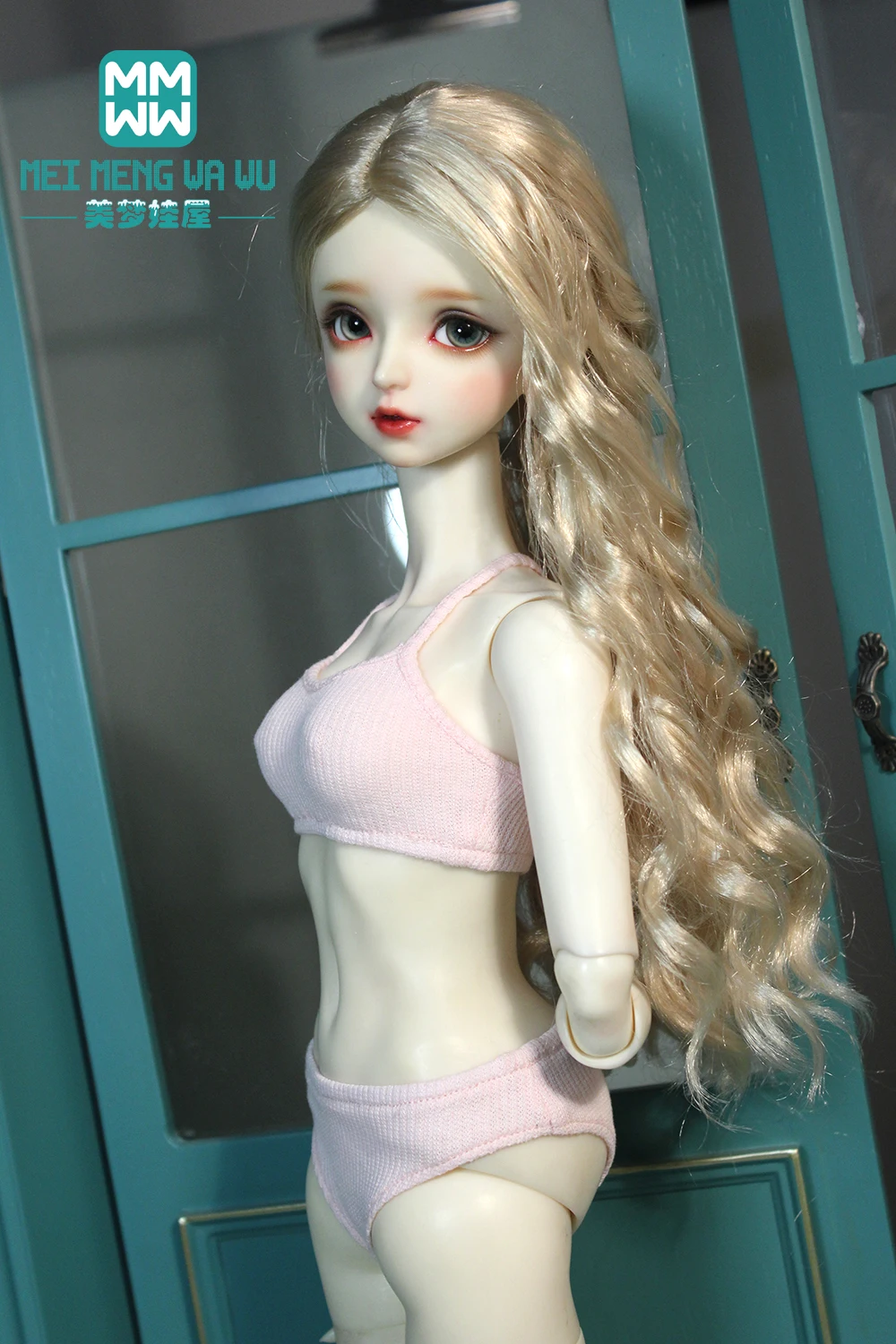 1/3 24 Pouces Sphérique Épissure BJD Poupée + Peint À La Main