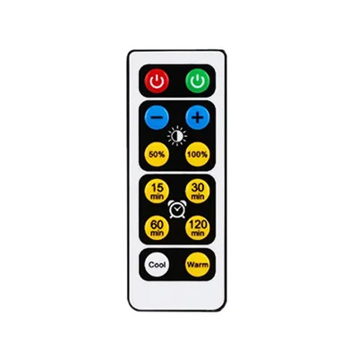 1 Control Светодиодный кухонный комнатный светильник беспроводной датчик касания с регулируемой яркостью шкаф ночник с батарейным питанием пульт ДУ, совместимый - Цвет: 1 Control