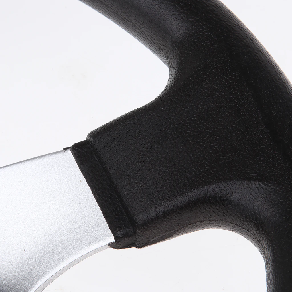 300mm 11.8 inch Steering Wheel Soft Grip 3 Spoke with Cap for Kandi, Hammerhead, Roketa, Taotao Go-Karts & Buggies 150cc-250cc