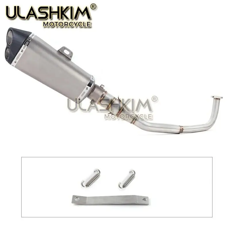 SH150 SH 125 150I мотоцикл выхлопной Mascape полный Системы слипоны средняя Соединительная труба глушитель выхлопных газов для Honda SH125 SH150i SH125i