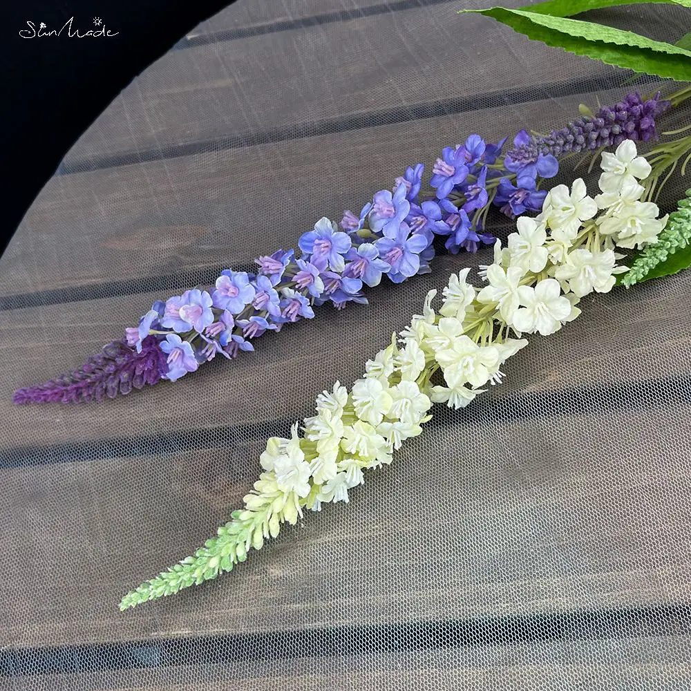 Artificial Flowers Wedding Decoration  Silk Flower Arrangement Supplies -  Lavender - Aliexpress