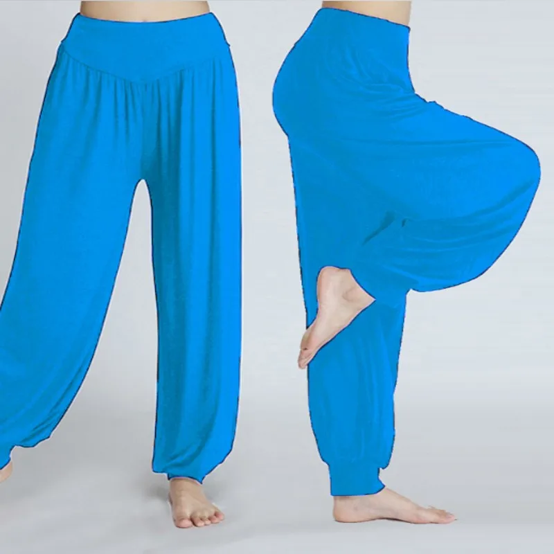 Baño Accesorios de baño Bombacho Mujer Yoga cagados como pantalón Chandal árabe