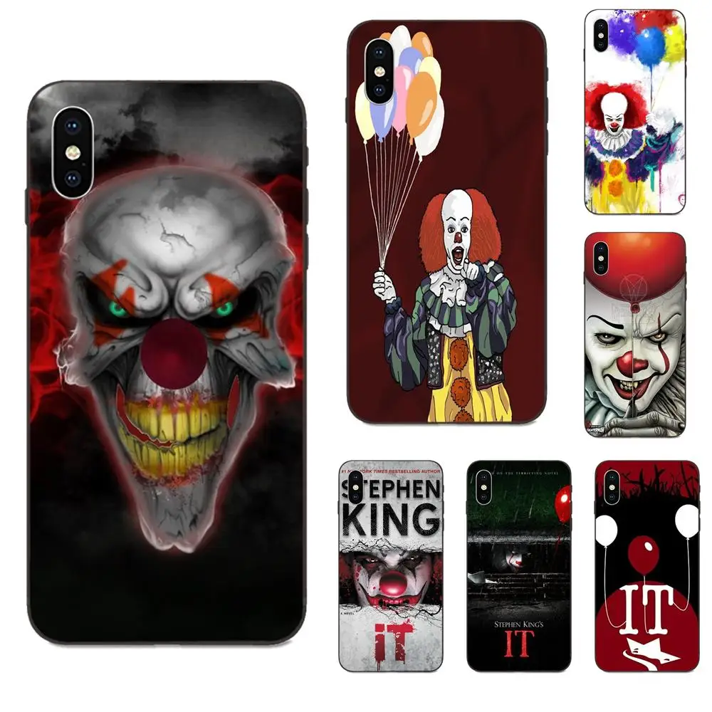 Стивен Кинг это клоун ужас мягкая Розничная Новая мода для Apple iPhone X XS Max XR 4 Φ 5 4S SE 6