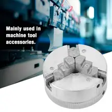 Шлифовальный цанговый патрон Z011 цинковый сплав 3-кулачковый зажимного аксессуара для мини металлический токарный станок для крепления