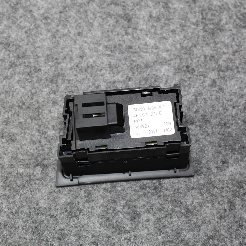 Кнопка запуска двигателя 4F1905217E Chrome переключатель для AUDI A6 C6 S6 RS6 2009 2010 2011 4F1 905