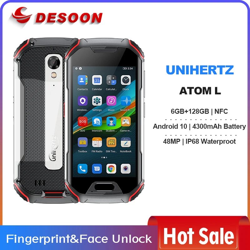 Unihertz Atom L 6GB+128GB, Rugged Unlocked Smartphone Android 10 Fast  Charging 48 MP Camera 4300mAh Fingerprint Dual Sim NFC AliExpress