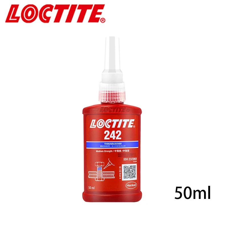 Loctite новый обновленный 50 мл 242 резьбовой фитинг герметик подшипник клей |