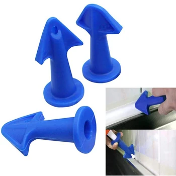 

10Pcs Nozzle Plus Caulking Tool Kit Sealant Finishing Tool Set Caulk Scraper Remover for Kitchen Bathroom Window