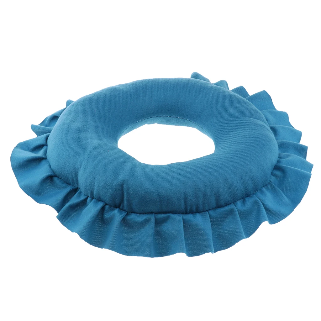 Lightweight Comfortable Foam Beauty Salon Face Massage Pillow for Beauty SPA Salon Table Bed Red