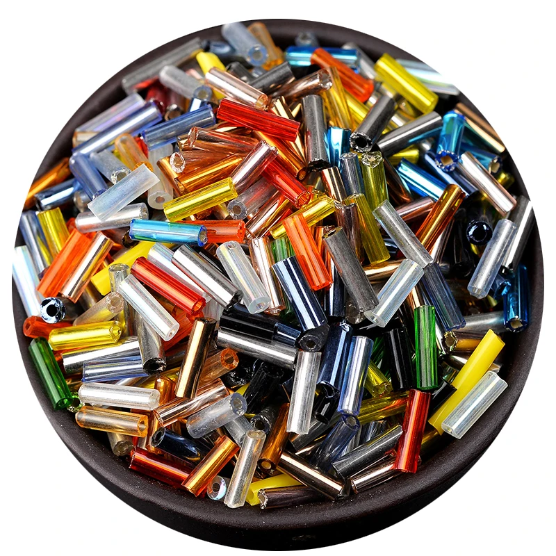 Bugles Glass Seed Beads Bugles Beads Lot Long Bugle Beads Bugle