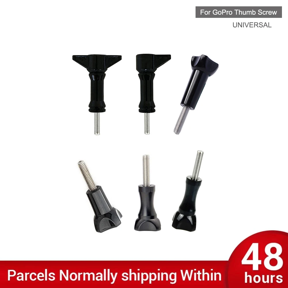 Confezione Da 10 Per Go Pro Thumb Screw Knob Bolt Supporto Per Treppiede Per Gopro Hero 11 10 9 8 7 6 5 4 Xiaomi Sjcam Dji Action Camera Accessorio
