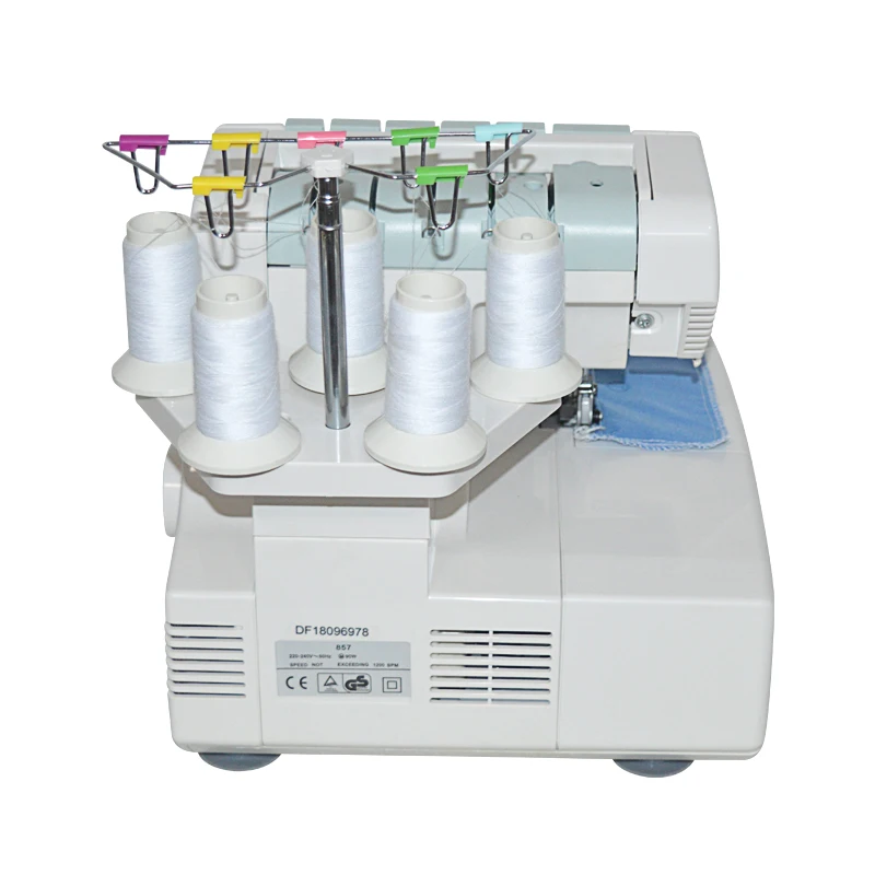 1PC Sewing Machine 855 Line Hemming Zigzag Stretch Sewing Machine 857 Overlock With English Manual