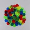 Mixed Color Round Transparent Coins 100 Pcs/set Poker Chips Plastic Poker Wholesale 3