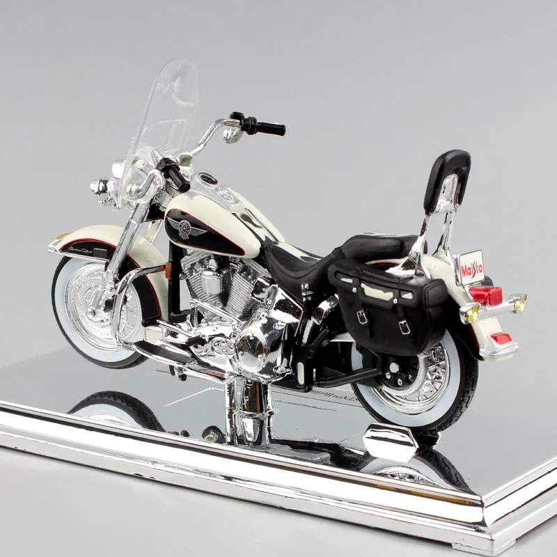 1:18 весы maisto 1993 FLSTN Heritage Softail Nostalgia Moo cow Glide tour Diecasts транспортные средства moto rcycle мото чоппер велосипед игрушки